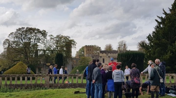 Image for Tudor Garden uncovered at Sudeley Castle