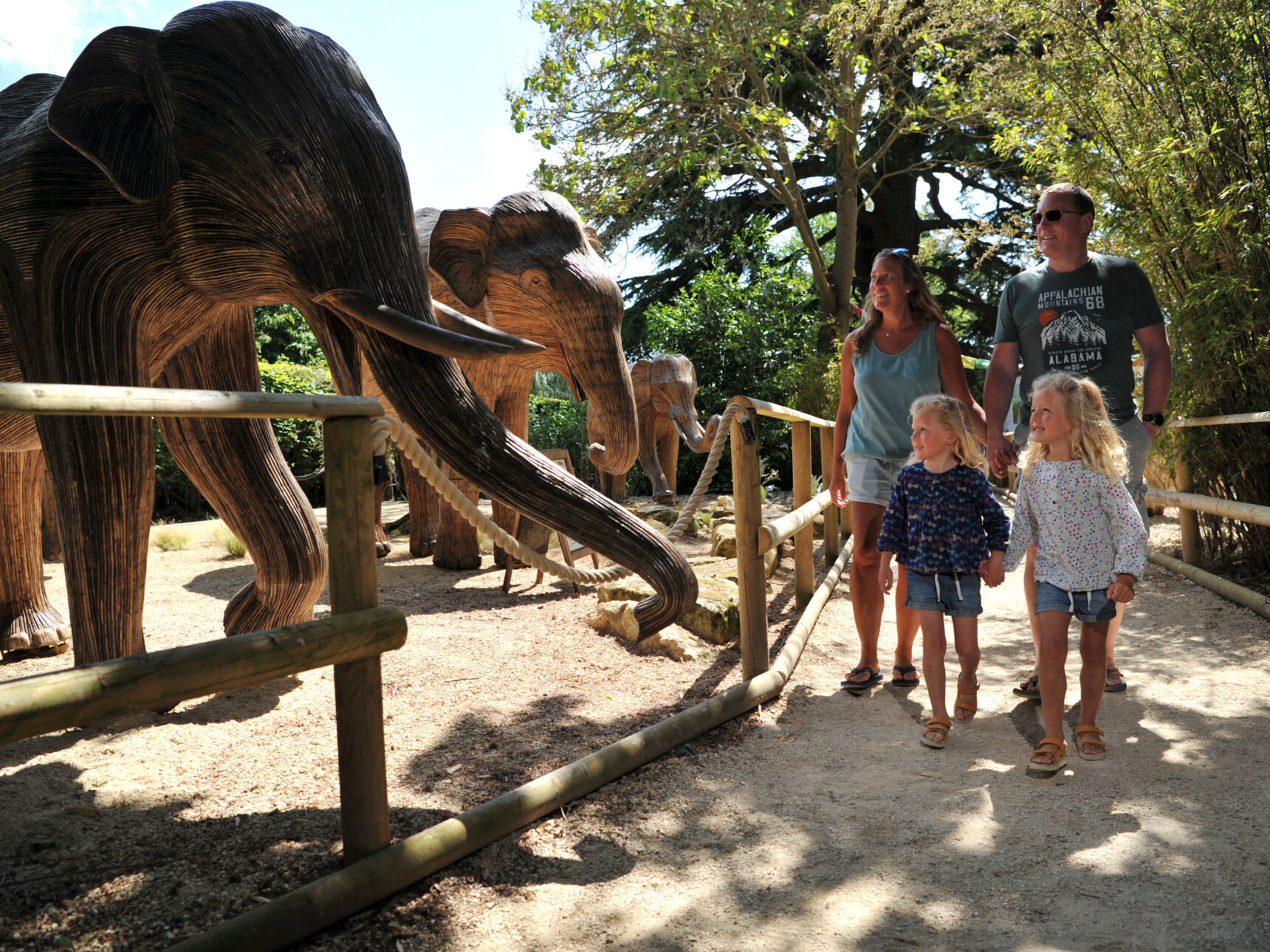 Close encounters with elephants can be guaranteed!