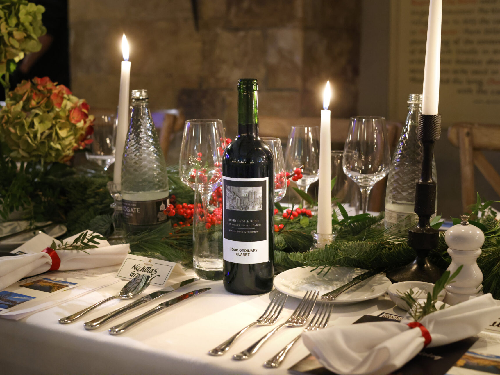 This magical space is perfect for Christmas parties
