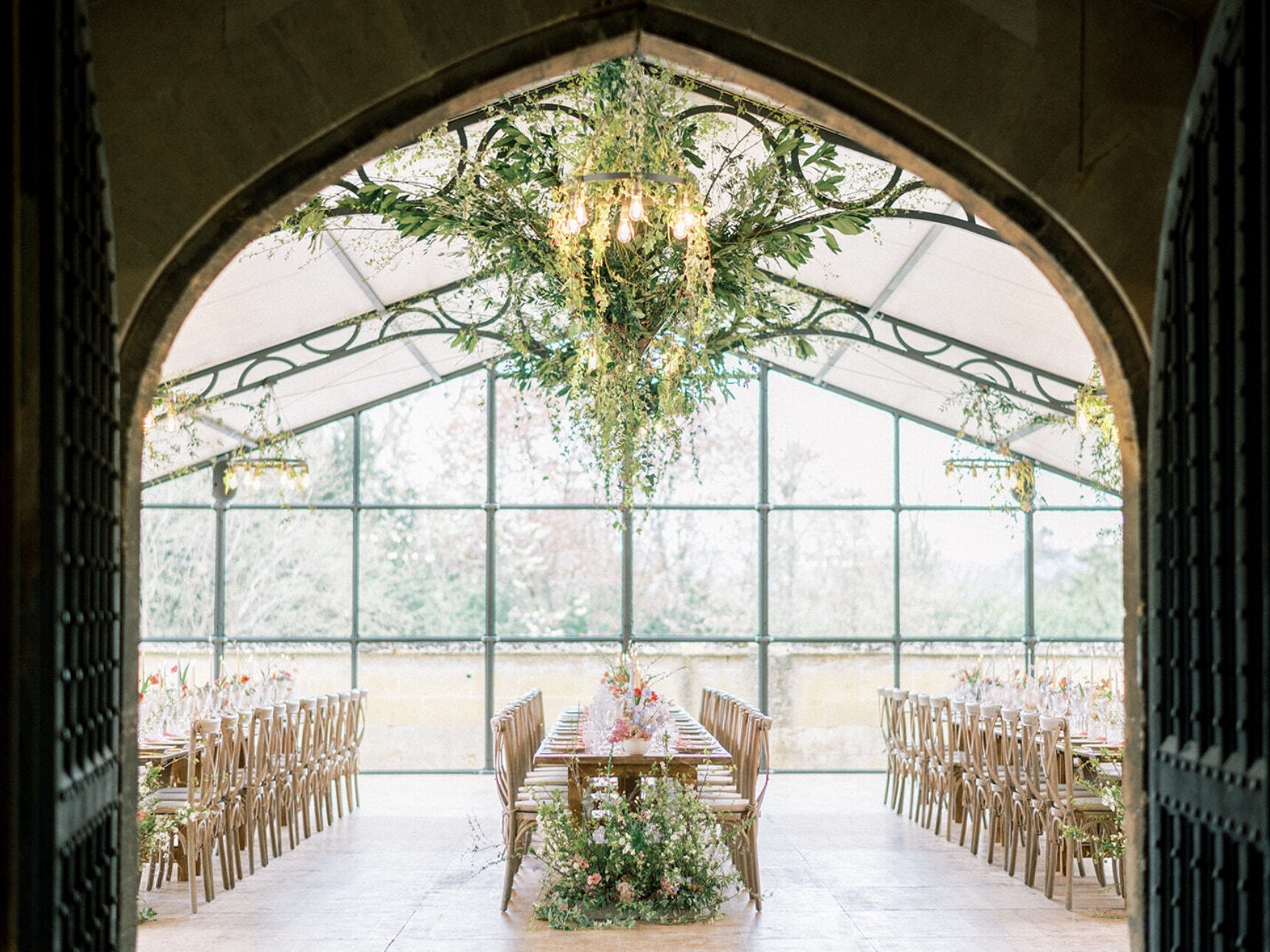 The Orangery adjoins the Castle Coach House