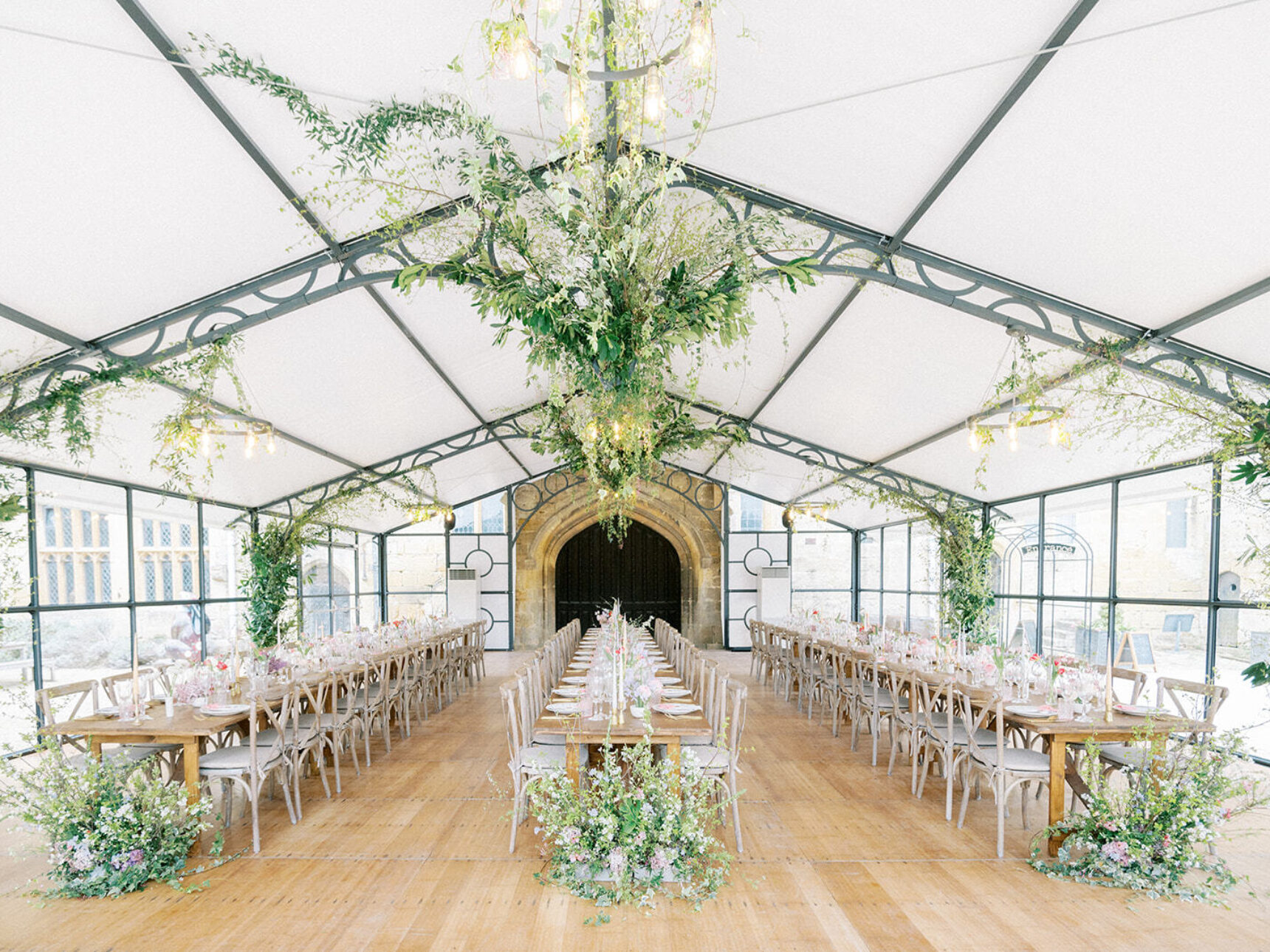 This large space can seat up to 150 people