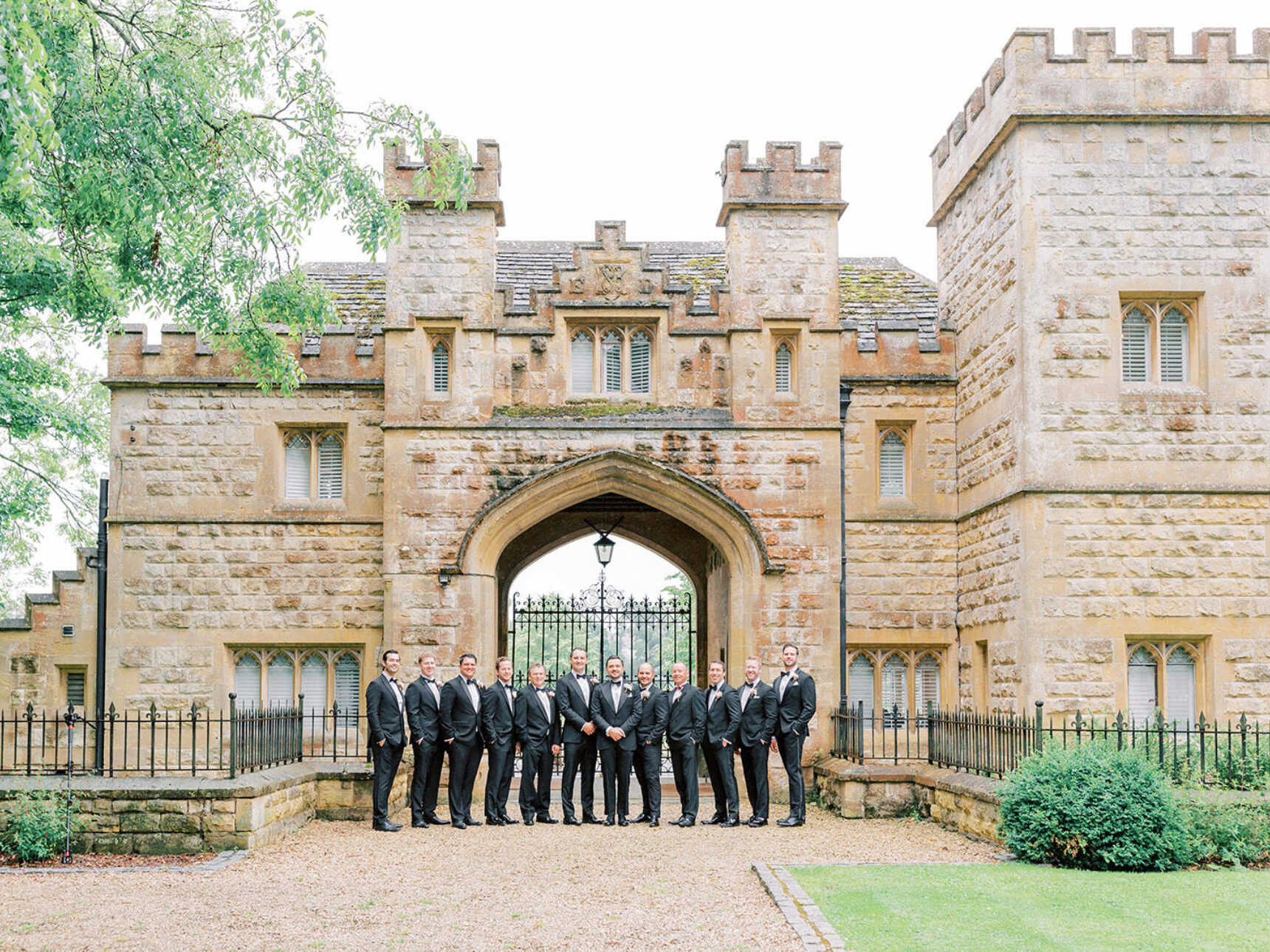 The Gatehouse - a wonderful spot for the honeymooners.