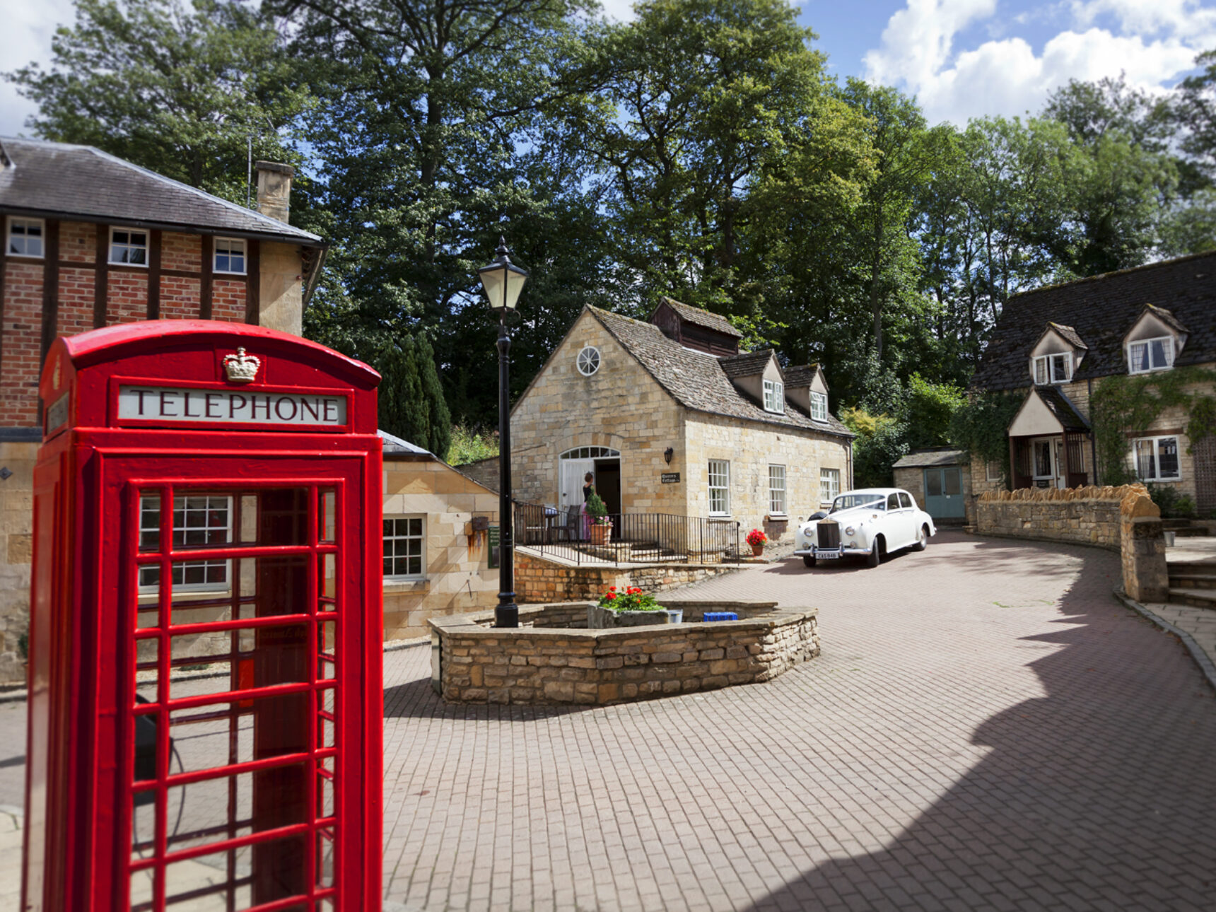 The Cottages Courtyard.