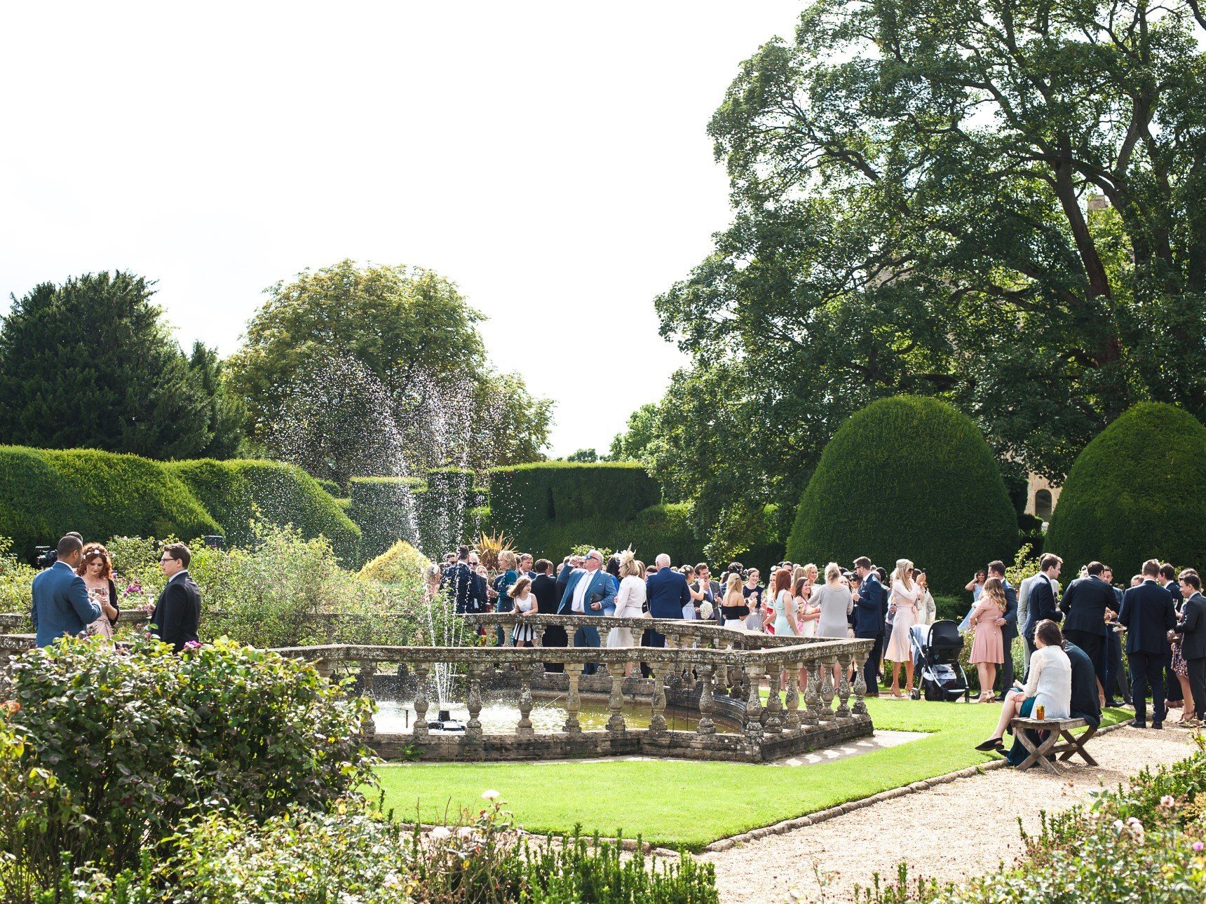 Drinks Reception in Queens Garden